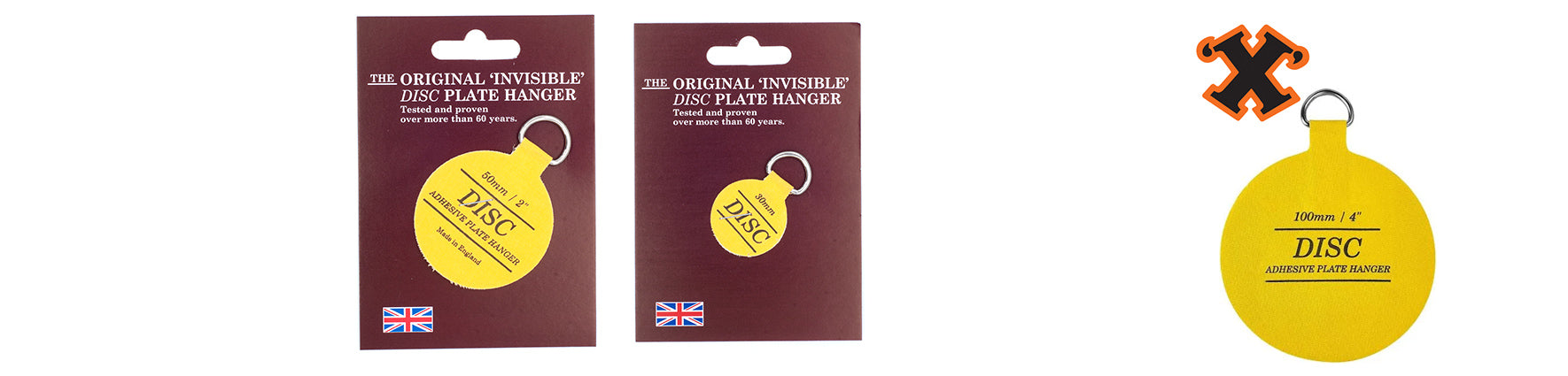 Adhesive Plate Hangers