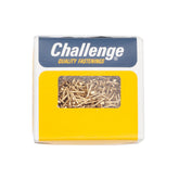 10 x 1.00 Brassed Escutcheon (Dome head) Pins