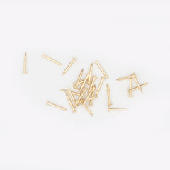 10 x 1.25 (18g) Brassed Escutcheon (Dome head) Pins