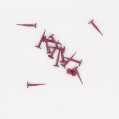 13mm Red Cut Steel Gimp Pins
