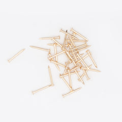 13 x 1.25 Brassed Escutcheon (Dome head) Pins