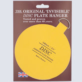 The original invisible adhesive disc plate hanger - 140mm