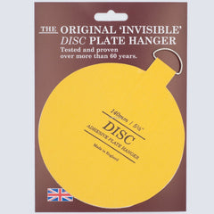 The original invisible adhesive disc plate hanger - 140mm
