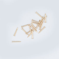 15mm Brassed Escutcheon Pins