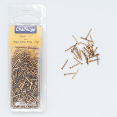 15mm Brass Panel Pins