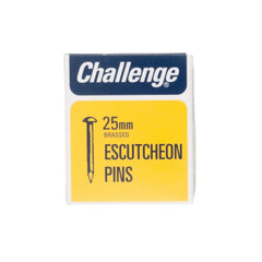 25mm Brassed Escutcheon Pins