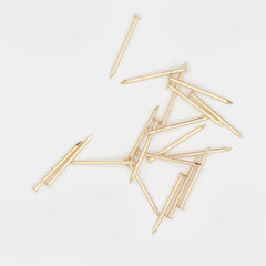 25mm Brassed Escutcheon Pins