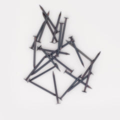 25x1.60mm Round Wire Gimp Pins Blue/Black