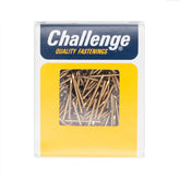 25 x 1.60 Brassed Escutcheon (Dome head) Pins