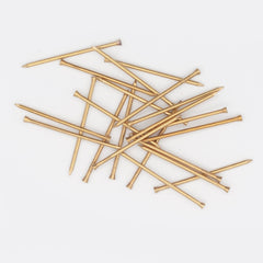 40x1.60mm Brass Panel Pins