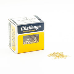 12x00 Screw Eyes (Brass Plate)