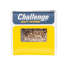 6 x 1.25 (18g) Brassed Escutcheon (Dome head) Pins