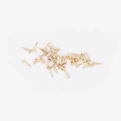 6 x 1.25 (18g) Brassed Escutcheon (Dome head) Pins