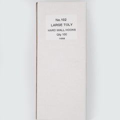 Large Hard Wall Hooks - Box