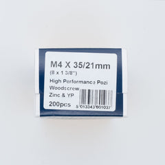 M4 35/21mm High Performance Screw