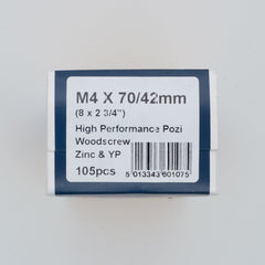M4 70/42mm High Performance Screw