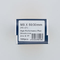M5 50/30mm High Performance Screw