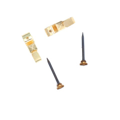 No.1 Picture Hooks Brassed