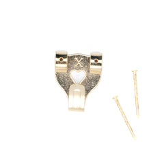 No.3 Picture Hooks Brassed
