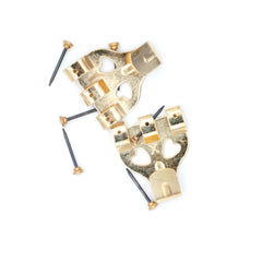 No.4 Picture Hooks Brassed