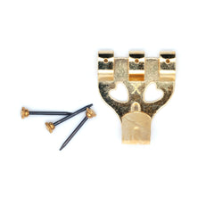No.4 Picture Hooks Brassed