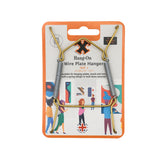 No.1 Wire Plate Hanger - Brass Effect