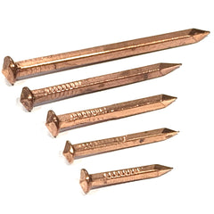 100mm Copper Boat Nail - Rosehead