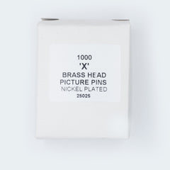 Brass Head Picture Pins(Nickle Plated)