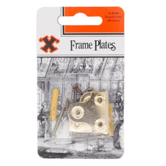 Frame Plates (31mm) Brass Plated