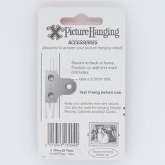 Slotted Glass Plates (50mm) Brass Plate