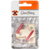 Glass Plate (50mm) Brass Plated