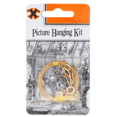 Picture Hanging Kit Brass Plated