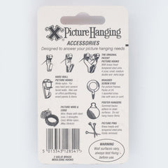 Brass Picture Rail Hooks