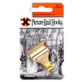 Brassed Picture Rail Hooks