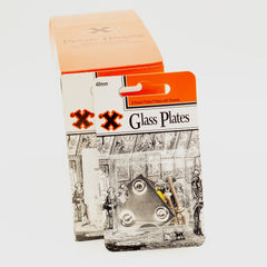 Glass Plate (40mm) Nickel Plated