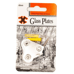 Glass Plate (40mm) Nickel Plated