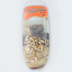 No.1 Picture Hooks Brassed