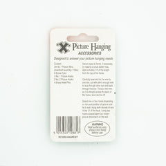 Picture Hanging Kit Nickel Plated