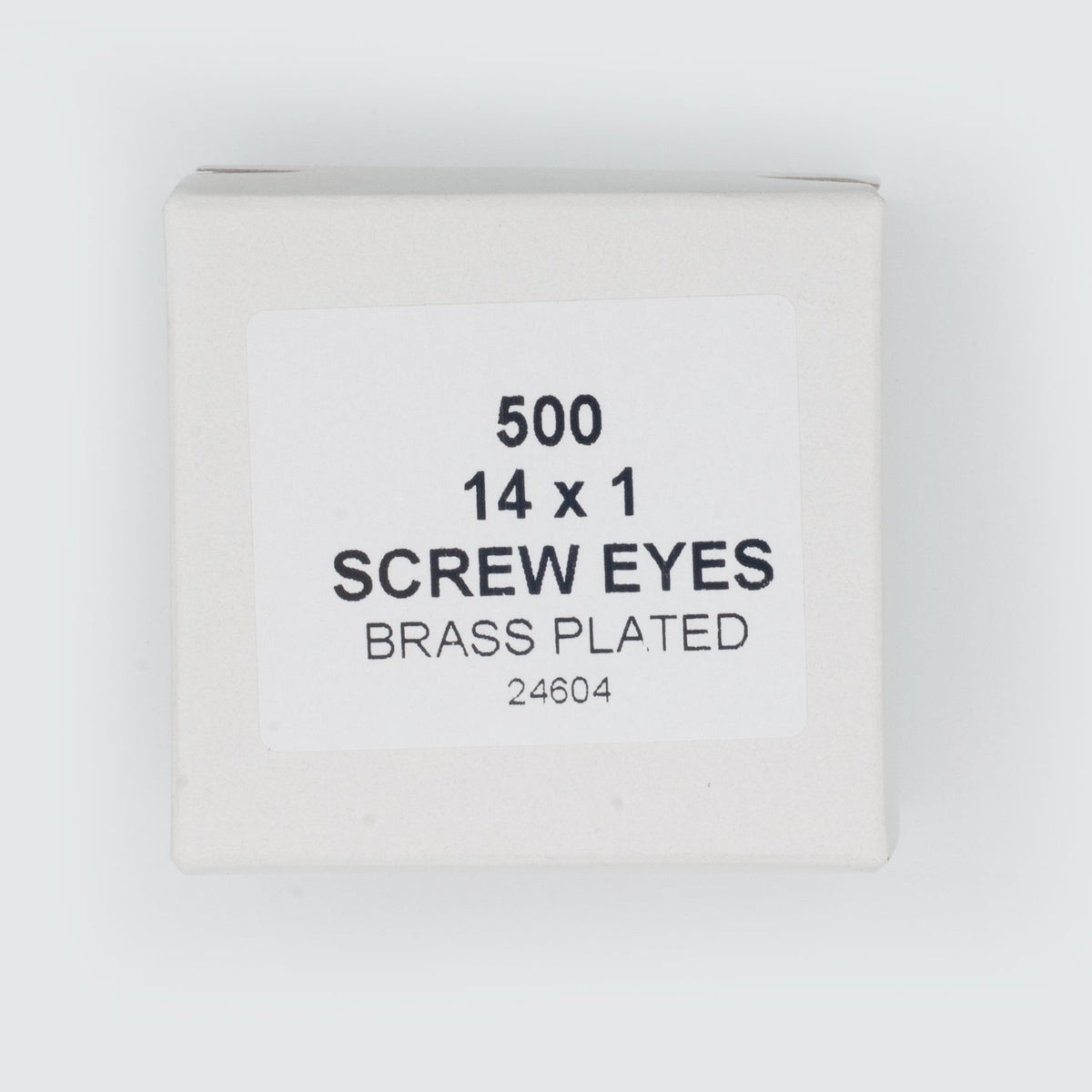 14x1   Screw Eyes (Brass Plate)