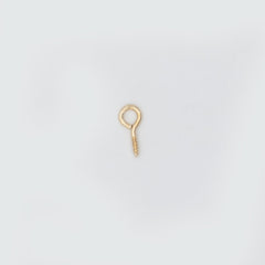 14x1   Screw Eyes (Brass Plate)