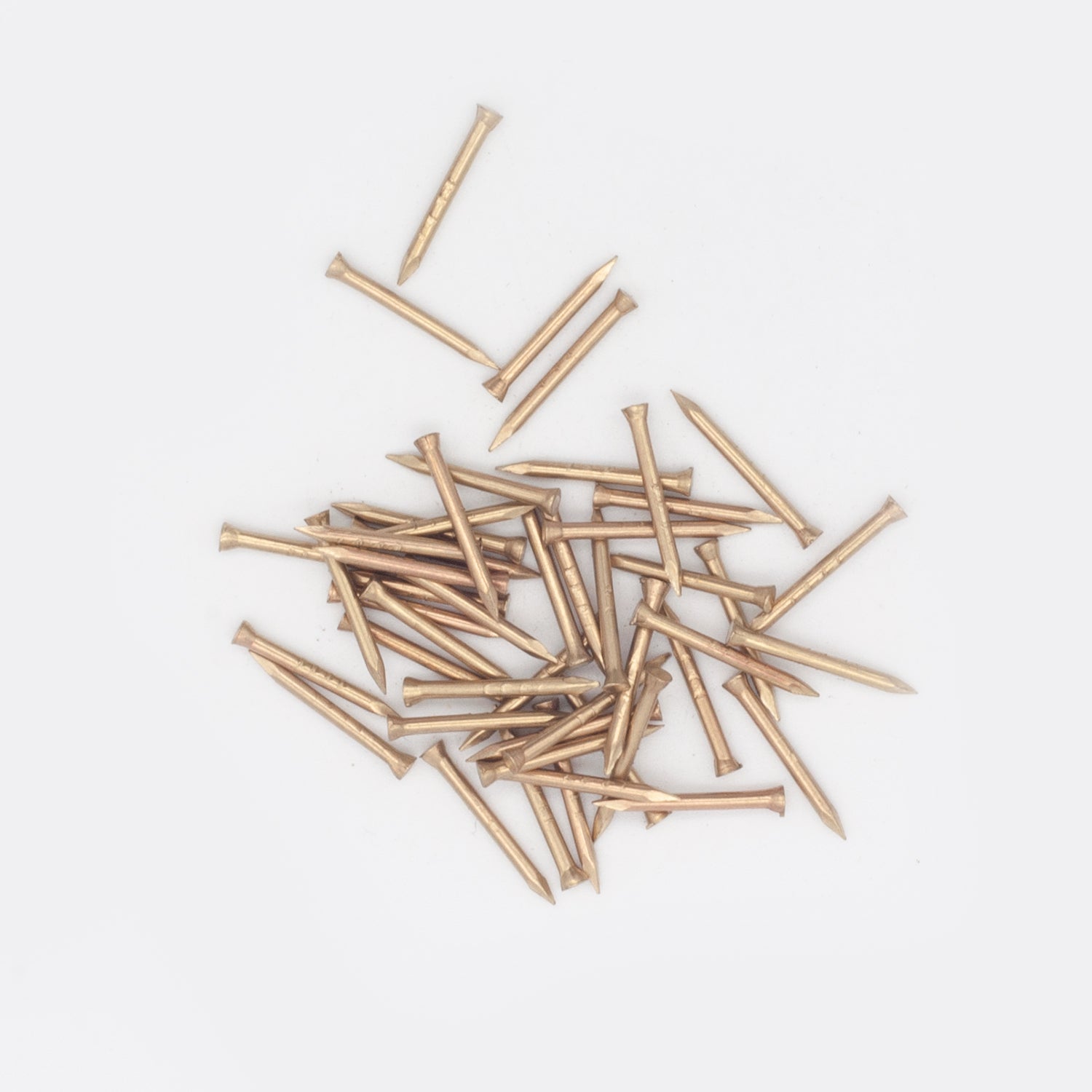 15x1.40mm Brass Panel Pins