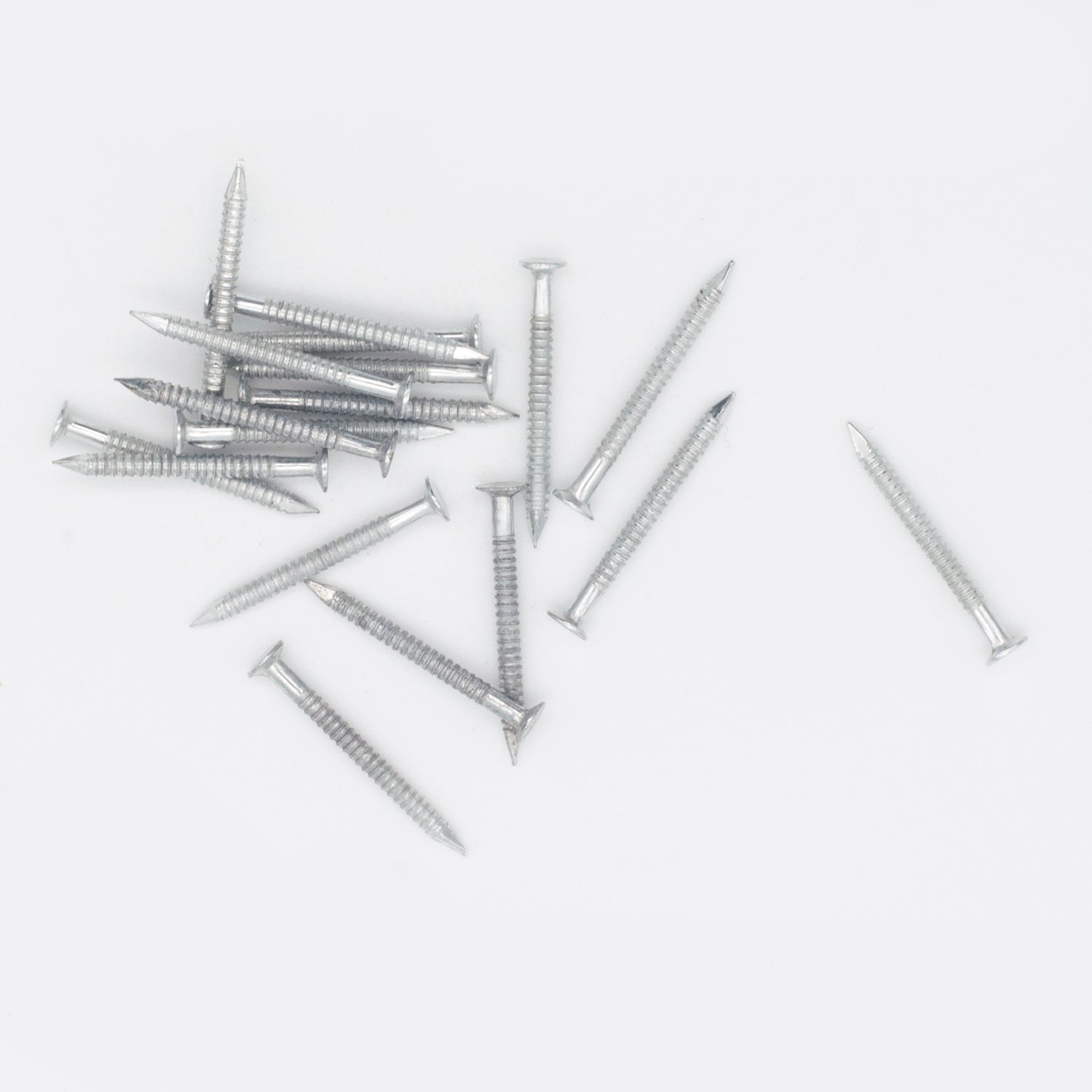 25x2.00 Annular Ring Nails Bright Steel