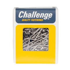20 x 1.00 (19g) Bright Steel Escutcheon Pins