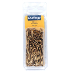 30mm Solid Brass Panel Pins