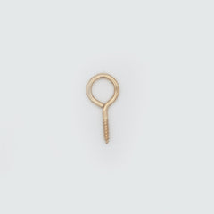 30x6   Screw Eyes (Brass Plate)