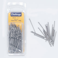 40mm Bright Steel Panel Pins