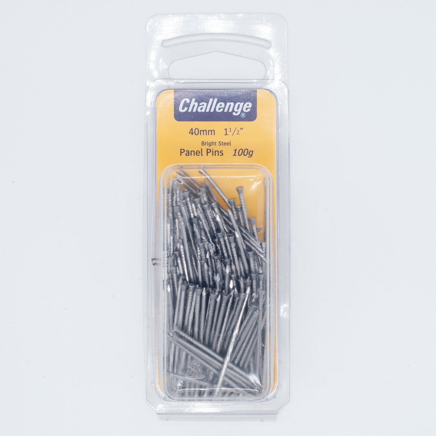 40mm Bright Steel Panel Pins