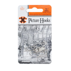 No.1 Picture Hooks Nickel Plated