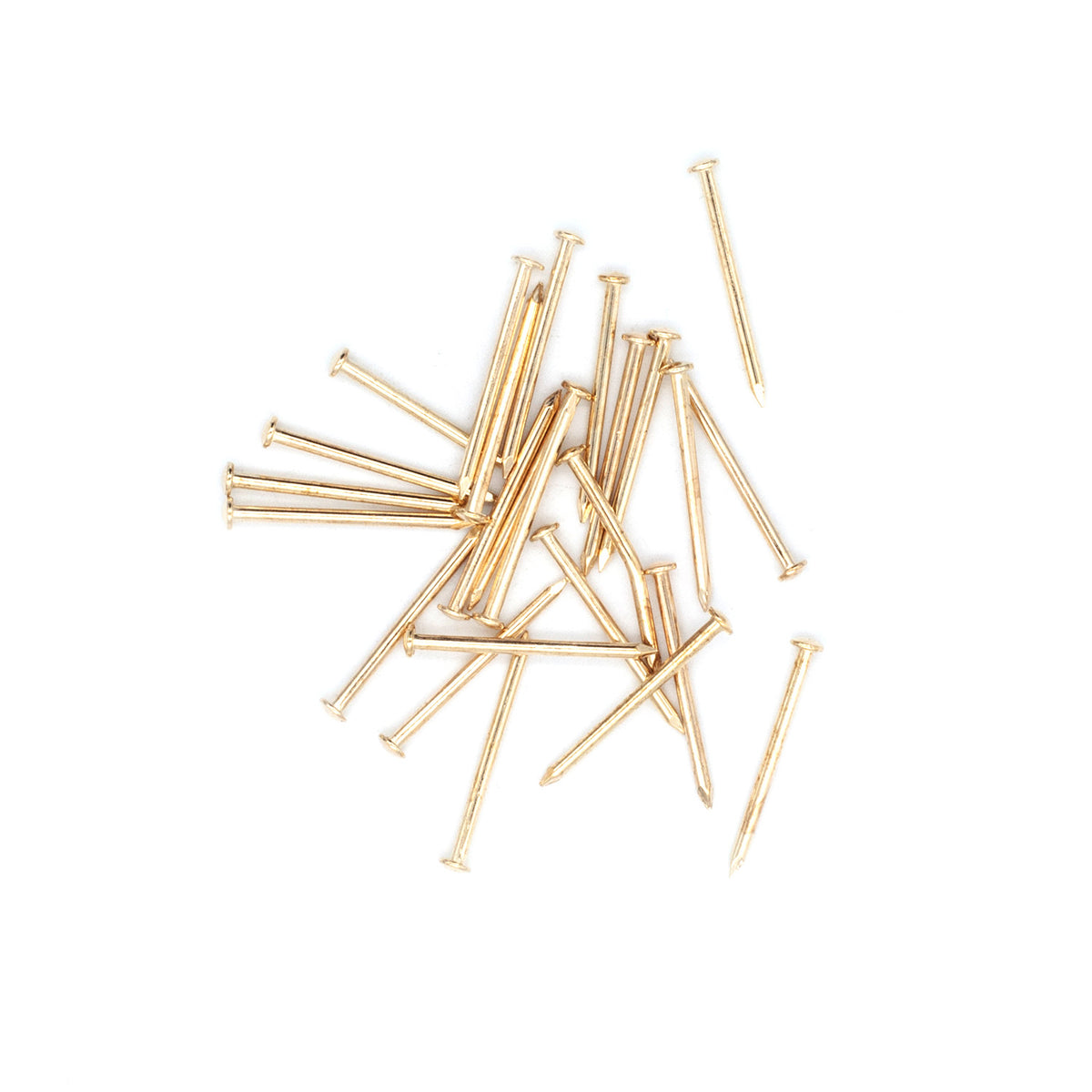 Steel Picture Pins (Brass Plated)