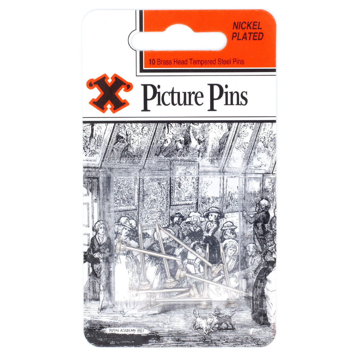 Brass Head Picture Pins(Nickle Plated)